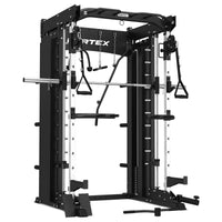 CORTEX SM26 Multi Gym with 100kg Olympic Tri-Grip Weight, Bar and Bench Set