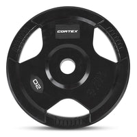 CORTEX 20kg Tri-Grip V2 50mm Olympic Plates (Pair)