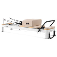 Lifespan Fitness Contour Studio Commercial Pilates Reformer Bed Set (Beige)