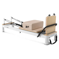 Lifespan Fitness Contour Studio Commercial Pilates Reformer Bed Set (Beige)