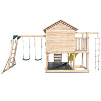 Lifespan Kids Kingston Cubby House with 2.2m Yellow Slide