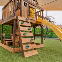 Lifespan Kids Coventry Swing Set & Play Centre with 2.2m Slide (Yellow)