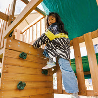 Lifespan Kids Walton Swing Set, Monkey Bars & Play Centre with 2.2m Slide (White)