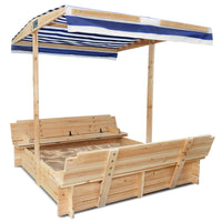 Lifespan Kids Skipper Sandpit with Canopy