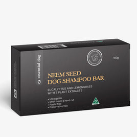 Essential Dog Shampoo Bar (Eucalyptus, Neem & Lemongrass)