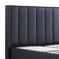 Prado 4pc Fabric Gas Lift Queen Bedroom Suite