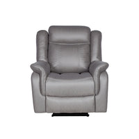 Carlton 1R Finest Fabric Recliner Sturdy Construction Metal Mechanism