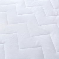 Gioia Casa 100% Ultra-Soft Cotton Quilted Anti-Microbial Mattress Cover Protector - Single Size