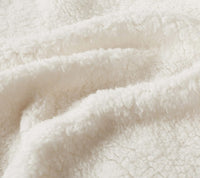 2-in-1 Teddy Sherpa Quilt Cover Set (Charcoal, Single)