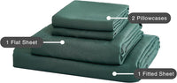 Bamboo Microfibre Sheet Set - Green - Single