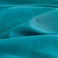 Vintage Washed Microfibre Sheet Set (Teal, Single)