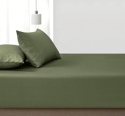100% Vintage Washed Cotton Fitted Sheet Combo Set – 100% Natural Cotton, Ultra Soft & Breathable – Includes Fitted Sheet &...