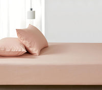 100% Vintage Washed Cotton Fitted Sheet Combo Set – 100% Natural Cotton, Ultra Soft & Breathable – Includes Fitted Sheet &...