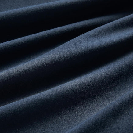 100% Vintage Washed Microfibre Fitted Sheet Set – Ultra Soft & Lightweight All-Season Fitted Sheet with 2 Pillowcases (Nav...