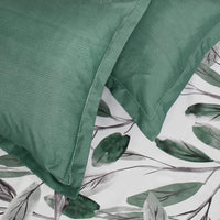 Microfiber Reversible Quilt Cover Set - Sally - Double Size