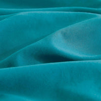 Vintage Washed Microfibre Quilt Cover Set (Teal, Double)