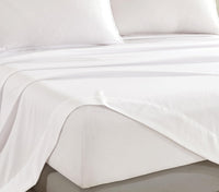 Bamboo Microfibre Sheet Set - White - Queen