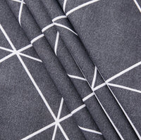 100% Cotton Reversible Quilt Cover Set - Manhattan -  King Size