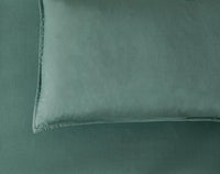 Bamboo Microfibre European Pillowcase x2 (one pair) - Green