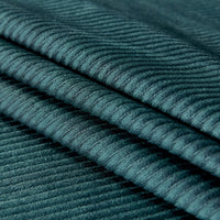 Super Soft Textured Corduroy Velvet European Pillowcase - Forest Green