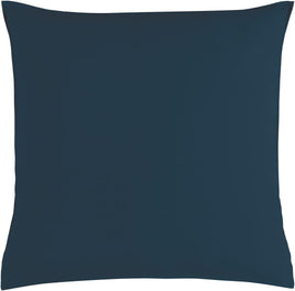 Vintage Washed 100% Cotton European Pillowcase - Luxurious European Pillow Cover - Dark Indigo - 1 Pc
