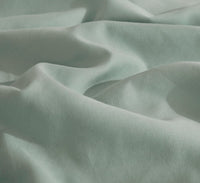 Vintage Washed Microfibre King Pillowcases - Ultra Soft & Skin-Friendly - Set of 2 - 50cm x 90cm (Sage)