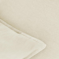 Linen Cushion Covers - 30% Linen 70% Cotton Blend, Soft & Breathable with Hidden Zipper Design - Linen, 30cm x 50cm (Twin ...