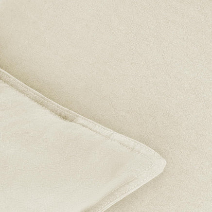 Linen Cushion Covers - 30% Linen 70% Cotton Blend, Soft & Breathable with Hidden Zipper Design - Linen, 45cm x 45cm (Twin ...