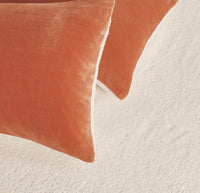 2-in-1 Teddy Sherpa Quilt Cover Set (Terracotta, Super King)
