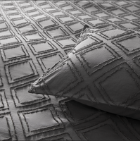 Tufted Ultra Soft Microfiber Quilt Cover Set - Super King - Smoke