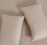 Bamboo Microfibre Standard Pillowcase x2 (one pair) - Linen