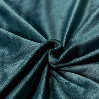 Set of 2 Super Soft Corduroy Velvet Standard Pillowcase - Forest Green