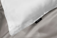 White SILK PILLOWCASE - 51X76CM