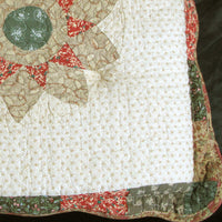 Choice Set of 2 Patchwork Floral Chair Pads 45 x 45 + 5 cm