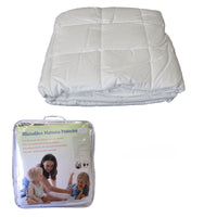 Cotton Japara Cover Microfiber Filling Mattress Protector Double