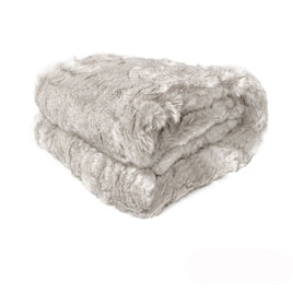Dale Animal Faux Fur Throw Rug 127 x 152 cm Dall Sheep