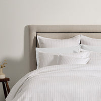 Bianca Evora White Cotton Jacquard Coverlet Set Super King