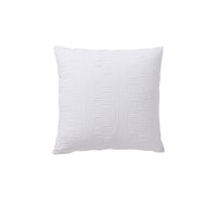 Bianca Cosmo White Square Filled Cushion 43 x 43cm