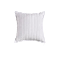 Bianca Evora White Square Filled Cushion