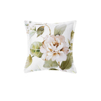 Bianca Rosalia White Square Filled Cushion 43 x 43cm