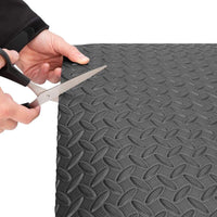 Tool Masters Charcoal Colour Anti-Fatigue Grip Mat Roll 236 x 117 cm