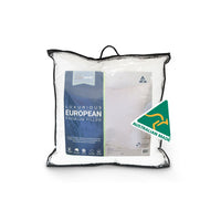 LoftMaster Luxurious Cotton Cover Premium European Pillow 65 x 65 cm