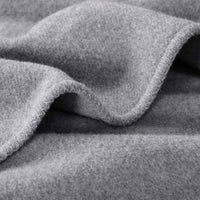 Laconia 400GSM Premium Australian Pure Wool Blanket Grey Double