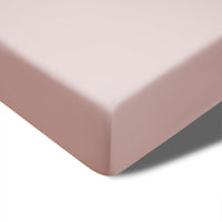 Accessorize 400TC Blush Bamboo Cotton Fitted Sheet 40cm Wall King