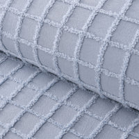Vintage Design Homewares Parquet Snooze Blue Polyester Cotton Quilt Cover Set Queen