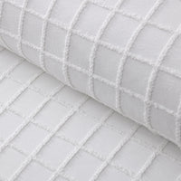 Vintage Design Homewares Parquet White Polyester Cotton Quilt Cover Set King