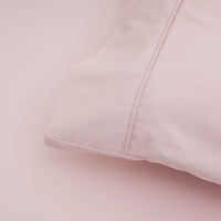 Accessorize 400TC Blush Bamboo Cotton Sheet Set 40cm Wall Queen