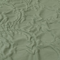 Ardor Adeline Sage Jacquard Damask Quilt Cover Set Queen