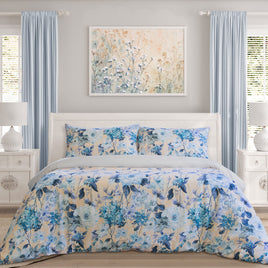 Ardor Peach Blossom Printed Quilt Cover Set Queen