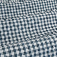 Ardor Rowe Teal Textured Seersucker Quilt Cover Set King